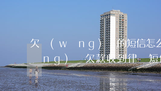 欠網(wǎng)貸的短信怎么處理(網(wǎng)貸欠款收到律師短信)