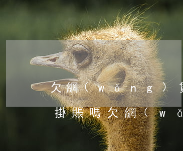 欠網(wǎng)貸能協(xié)商停息掛賬嗎(欠網(wǎng)貸能協(xié)商停息掛賬嗎)