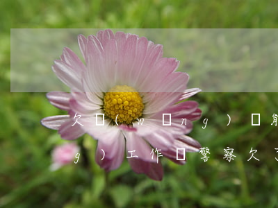 欠網(wǎng)貸能進公安系統(tǒng)工作嗎(警察欠了網(wǎng)貸怎么辦)