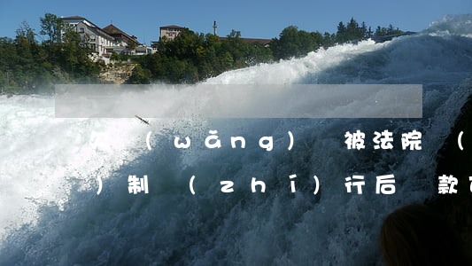 欠網(wǎng)貸被法院強(qiáng)制執(zhí)行后還款可以撤銷嗎-欠網(wǎng)貸被法院強(qiáng)制執(zhí)行后還款可以撤銷嗎