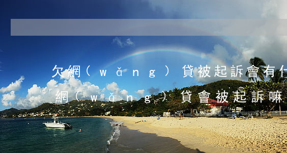 欠網(wǎng)貸被起訴會有什么后果(欠網(wǎng)貸會被起訴嘛)