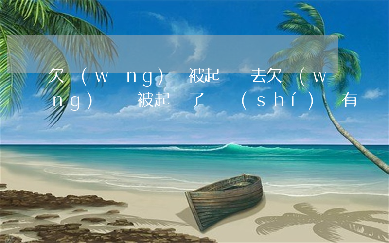 欠網(wǎng)貸被起訴沒去(欠網(wǎng)貸錢被起訴了確實(shí)沒有錢還怎么辦)