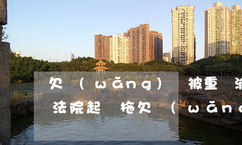 欠網(wǎng)貸被重慶渝北區(qū)法院起訴(拖欠網(wǎng)貸被起訴)