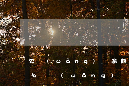 欠網(wǎng)貸逾期半個(gè)月怎么樣(網(wǎng)貸逾期半年以上有什么后果)