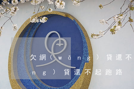 欠網(wǎng)貸還不上想跑路(網(wǎng)貸還不起跑路)
