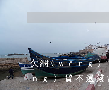 欠網(wǎng)貸錢不還 征信嗎(網(wǎng)貸不還錢會上征信嗎)