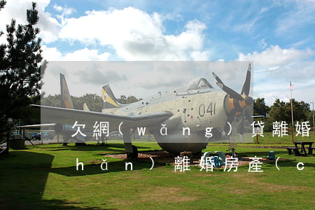 欠網(wǎng)貸離婚怎么分割房產(chǎn)(離婚房產(chǎn)分割怎么算還有房貸)