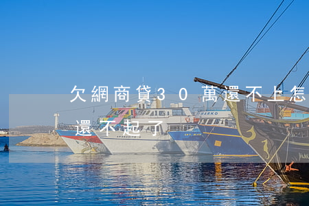 欠網商貸30萬還不上怎么辦(網商貸30萬還不起了)