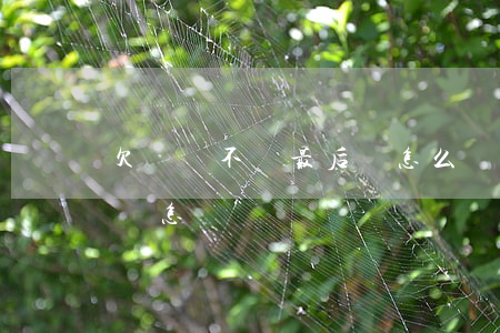 欠網貸不還最后會怎么處理(欠網貸不還最終會怎樣)