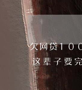欠网贷100多个准备不还了(欠网贷十几万这辈子要完了)
