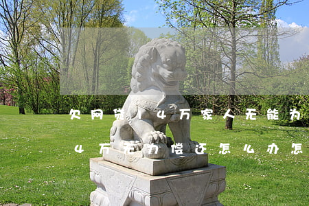 欠网贷14万家人无能为力怎么办(欠网贷14万无力偿还怎么办 怎么和家里开口)