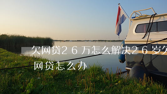 欠网贷26万怎么解决(26岁欠了10几万网贷怎么办)