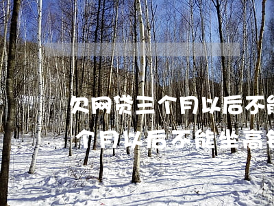 欠网贷三个月以后不能坐高铁吗-欠网贷三个月以后不能坐高铁吗怎么办