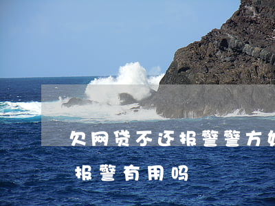 欠网贷不还报警警方如何处理(网贷还不清了报警有用吗)