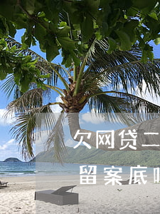 欠网贷二十万(欠网贷二十万被起诉到法院,会留案底吗?)