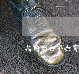 欠网贷会不会寄东西