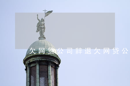 欠网贷公司辞退(欠网贷公司辞退怎么补助)