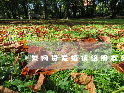 欠网贷发短信给朋友亲戚