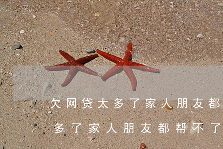 欠网贷太多了家人朋友都帮不了-欠网贷太多了家人朋友都帮不了怎么办