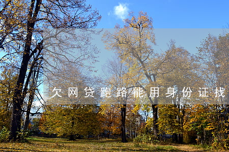 欠网贷跑路能用身份证找工作吗-