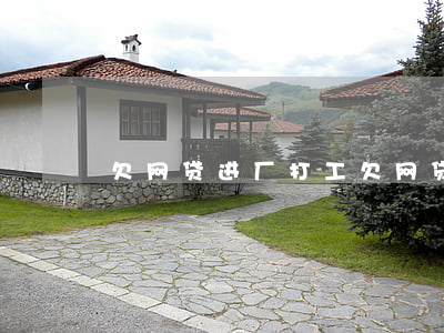 欠网贷进厂打工(欠网贷太多跑路能打工吗)
