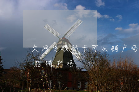 欠网贷银行卡可以销户吗(银行卡有网贷逾期能销户吗)