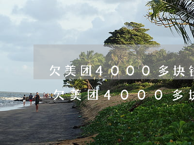欠美团4000多块钱逾期了会被起诉吗?-欠美团4000多块钱逾期了会被起诉吗知乎