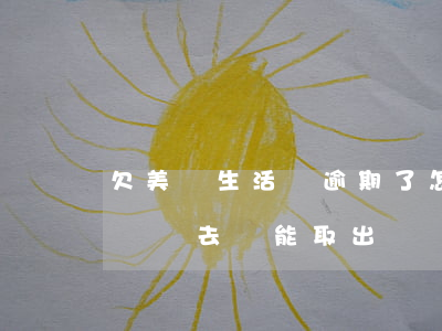 欠美團生活費逾期了怎么辦(美團生活費逾期還進去還能取出來嗎)
