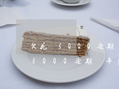 欠花唄5000逾期兩年多少利息-欠花唄5000逾期兩年多少利息正常