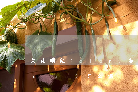 欠花唄錢(qián)怎么還(還花唄的錢(qián)怎么還)