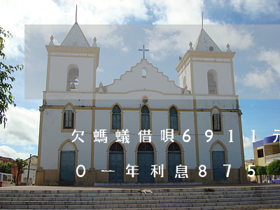 欠螞蟻借唄6911元(螞蟻借唄借30000一年利息875)