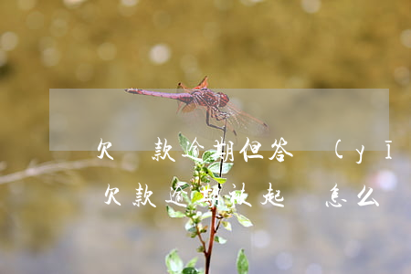 欠貨款逾期但答應(yīng)還能起訴嗎(欠款逾期被起訴怎么辦)