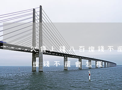 欠貸上錢八百塊錢不還會怎樣(欠貸上錢八百塊錢不還會怎樣)