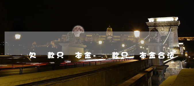 欠貸款只還本金-貸款只還本金合法嗎