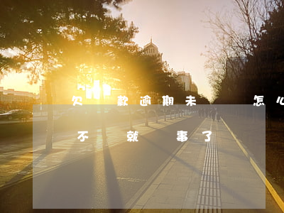 欠貸款逾期未還會怎么樣(貸款逾期后還了會不會就沒事了)