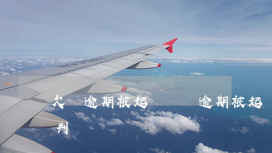 欠車逾期被起訴 車貸逾期被起訴法院會怎么判決