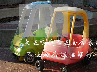 欠还呗钱不还会被冻结银行卡吗-欠还呗钱不还会被冻结银行卡吗怎么办
