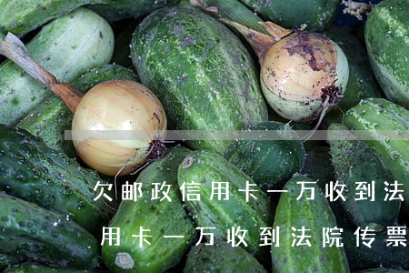 欠邮政信用卡一万收到法院传票-欠邮政信用卡一万收到法院传票是真的吗