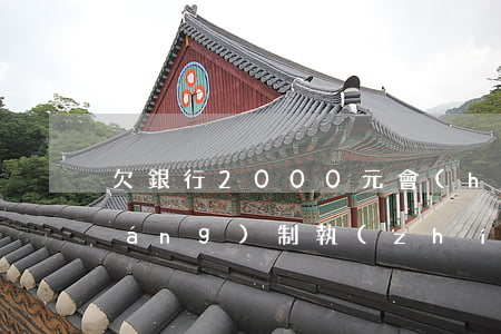欠銀行2000元會(huì)被強(qiáng)制執(zhí)行嗎-欠銀行2000元會(huì)被強(qiáng)制執(zhí)行嗎知乎