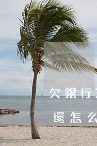 欠銀行300萬(wàn)無(wú)力償還怎么辦?-欠銀行300萬(wàn)無(wú)力償還怎么辦理