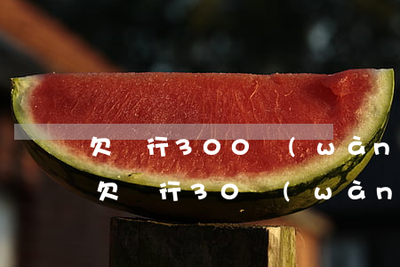 欠銀行300萬(wàn)還不上怎么辦-欠銀行30萬(wàn)無(wú)力償還怎么辦