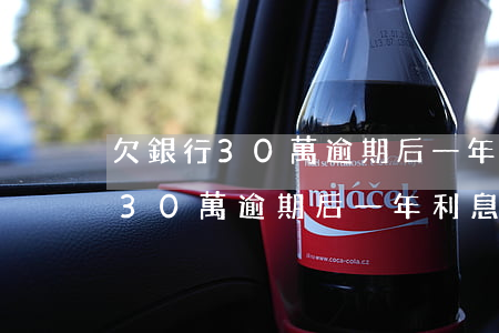 欠銀行30萬逾期后一年利息多少-欠銀行30萬逾期后一年利息多少錢