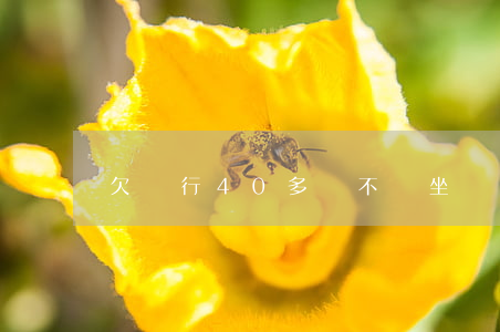 欠銀行40多萬不還坐幾年牢（欠銀行40多萬）
