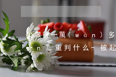 欠銀行一萬(wàn)多被起訴了最嚴(yán)重判什么-被起訴了但是實(shí)在沒(méi)有錢還怎么辦