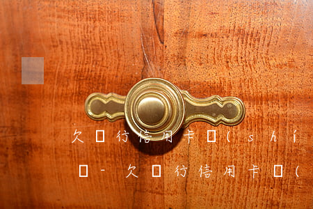 欠銀行信用卡實(shí)在沒有錢還怎么辦-欠銀行信用卡實(shí)在沒有錢還怎么辦呢