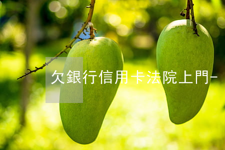 欠銀行信用卡法院上門-欠信用卡錢上門