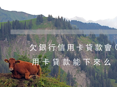 欠銀行信用卡貸款會(huì)坐牢嗎（欠信用卡貸款能下來么）