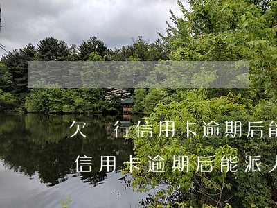 欠銀行信用卡逾期后能派人上門嗎-欠銀行信用卡逾期后能派人上門嗎知乎