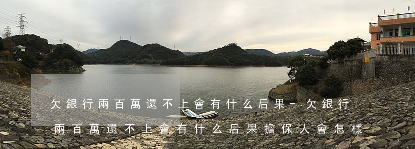 欠銀行兩百萬還不上會有什么后果-欠銀行兩百萬還不上會有什么后果擔保人會怎樣