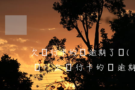 欠銀行卡的錢逾期了會(huì)直接拉黑嗎-欠銀行卡的錢逾期了會(huì)直接拉黑嗎怎么辦